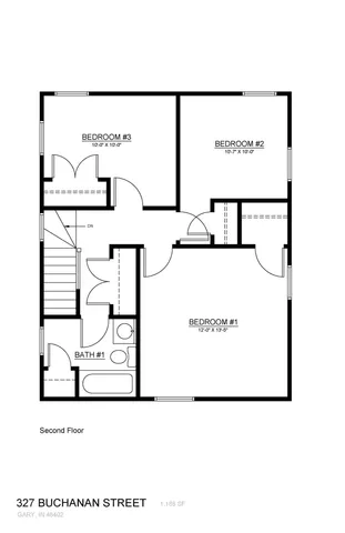 $189,900 | 327 Buchanan Street, Gary, IN 46402