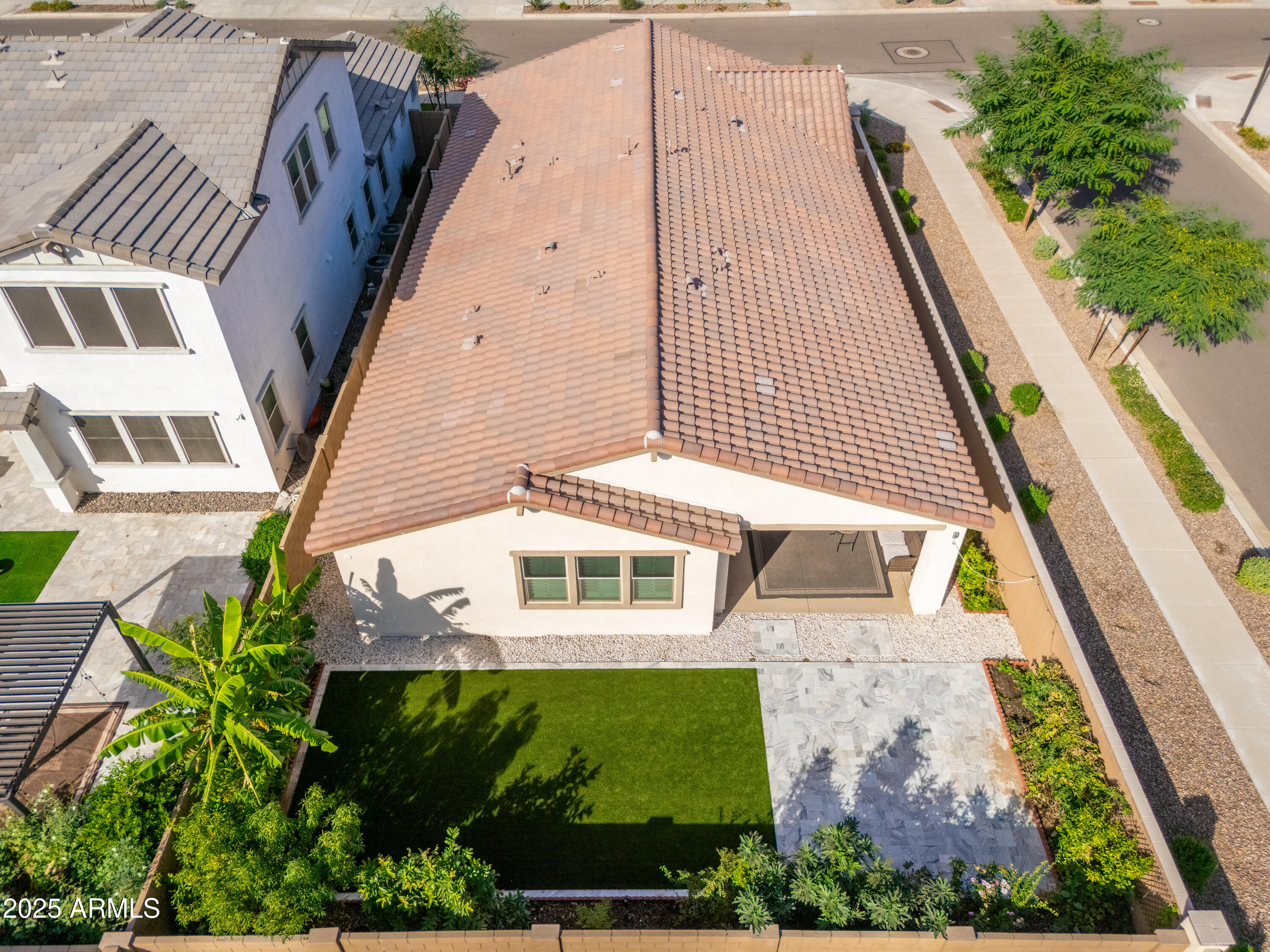 21357 East Macaw Drive Queen Creek, AZ 85142 - Photo 37 of 48 a front view of a house with a yard