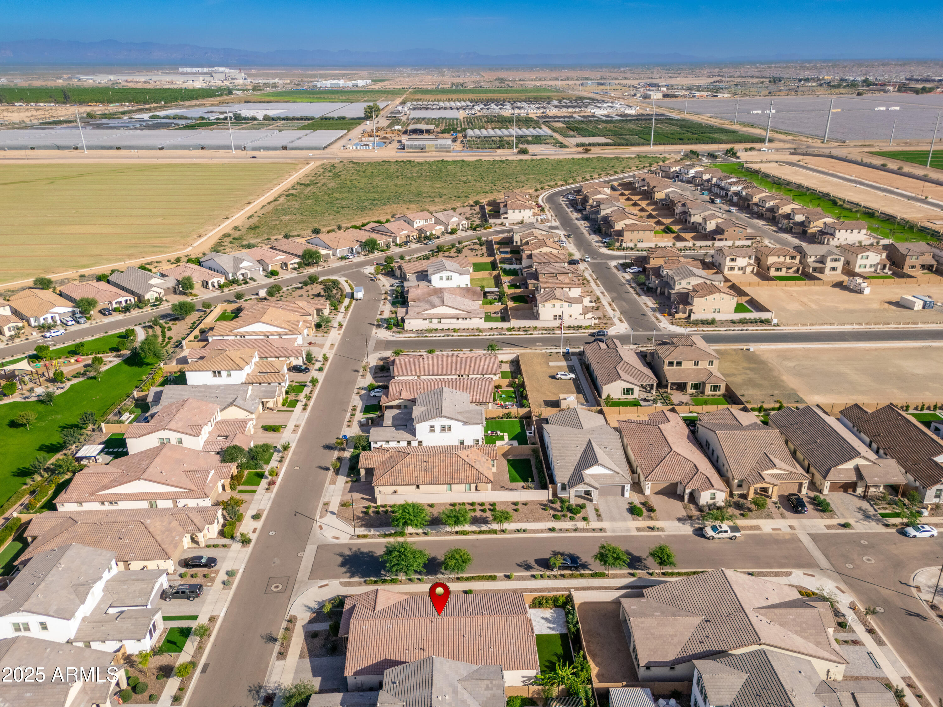 21357 East Macaw Drive Queen Creek, AZ 85142 - Photo 40 of 48 a view of a city and ocean view