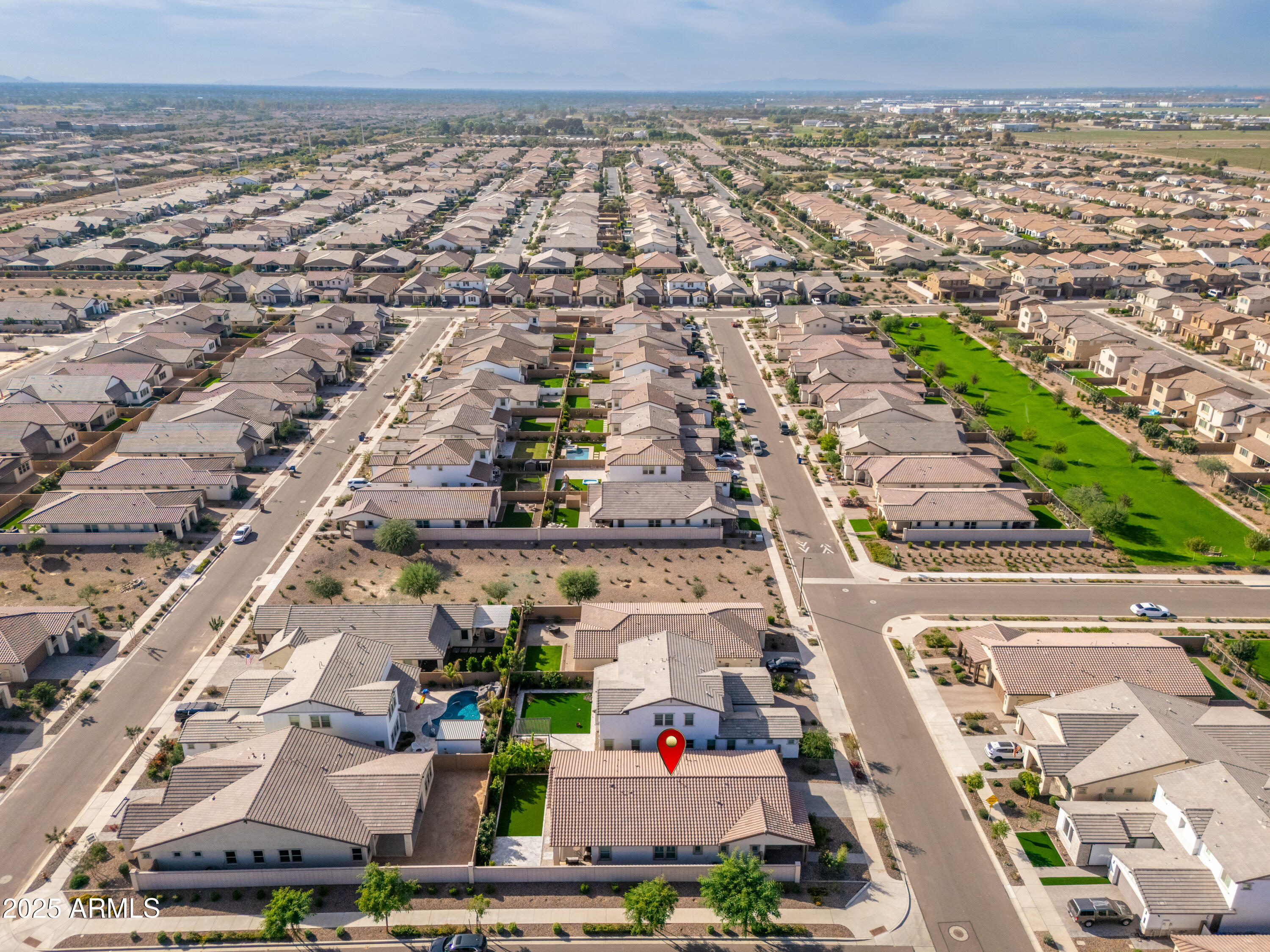 21357 East Macaw Drive Queen Creek, AZ 85142 - Photo 42 of 48 an aerial view of a city