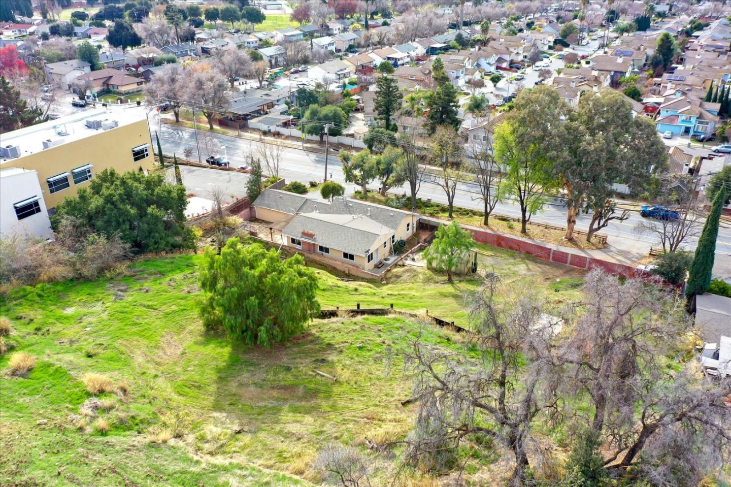 10150 Clayton Road San Jose, CA 95127 - Photo 53 of 61 an aerial view of residential houses with yard