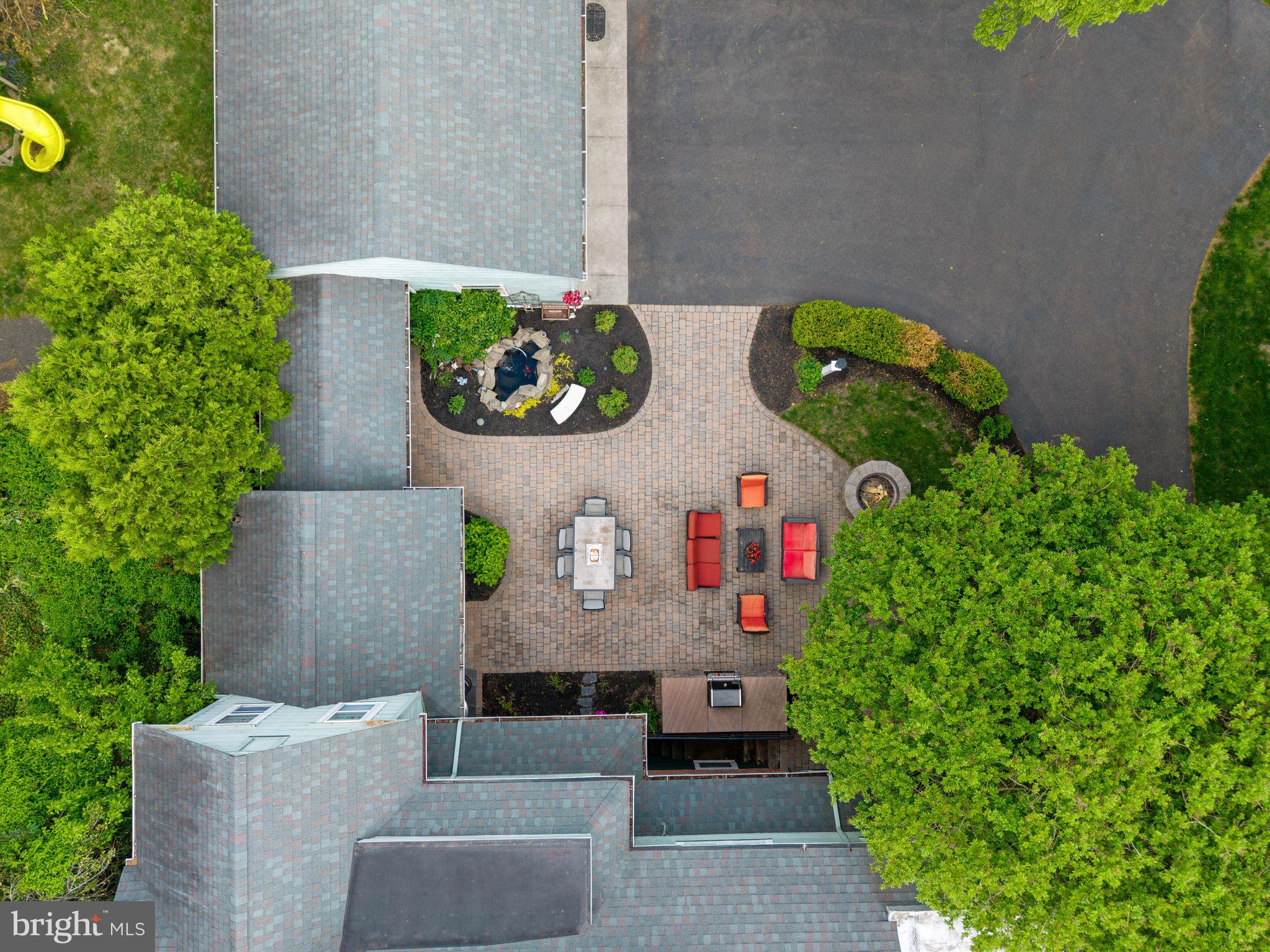 229 North Main Street Woodstown, NJ 08098 - Photo 57 of 74 an aerial view of a house with garden space and sitting space