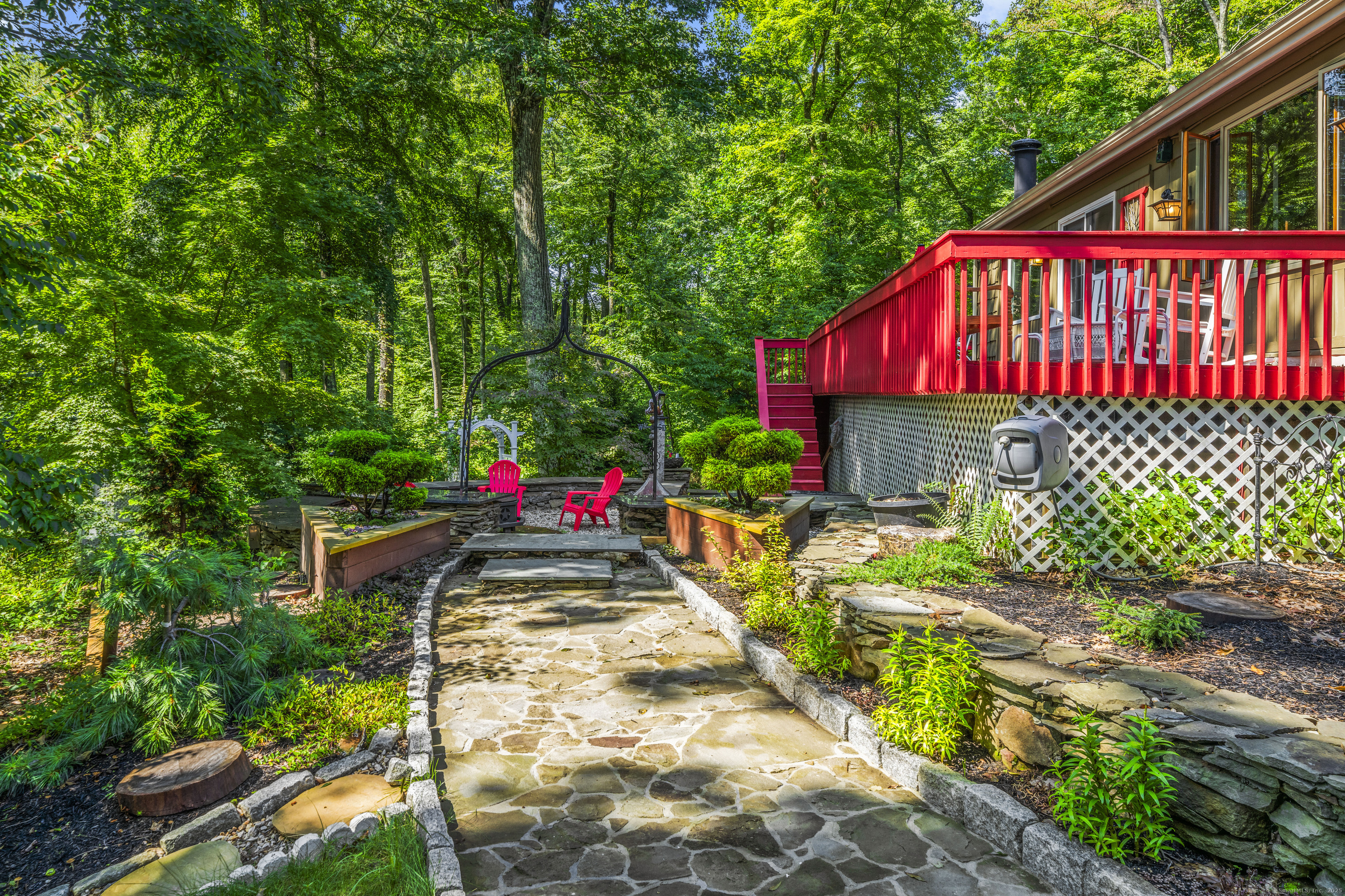 92 Kenmore Road Bloomfield, CT 06002 - Photo 32 of 38 a view of outdoor space yard and deck