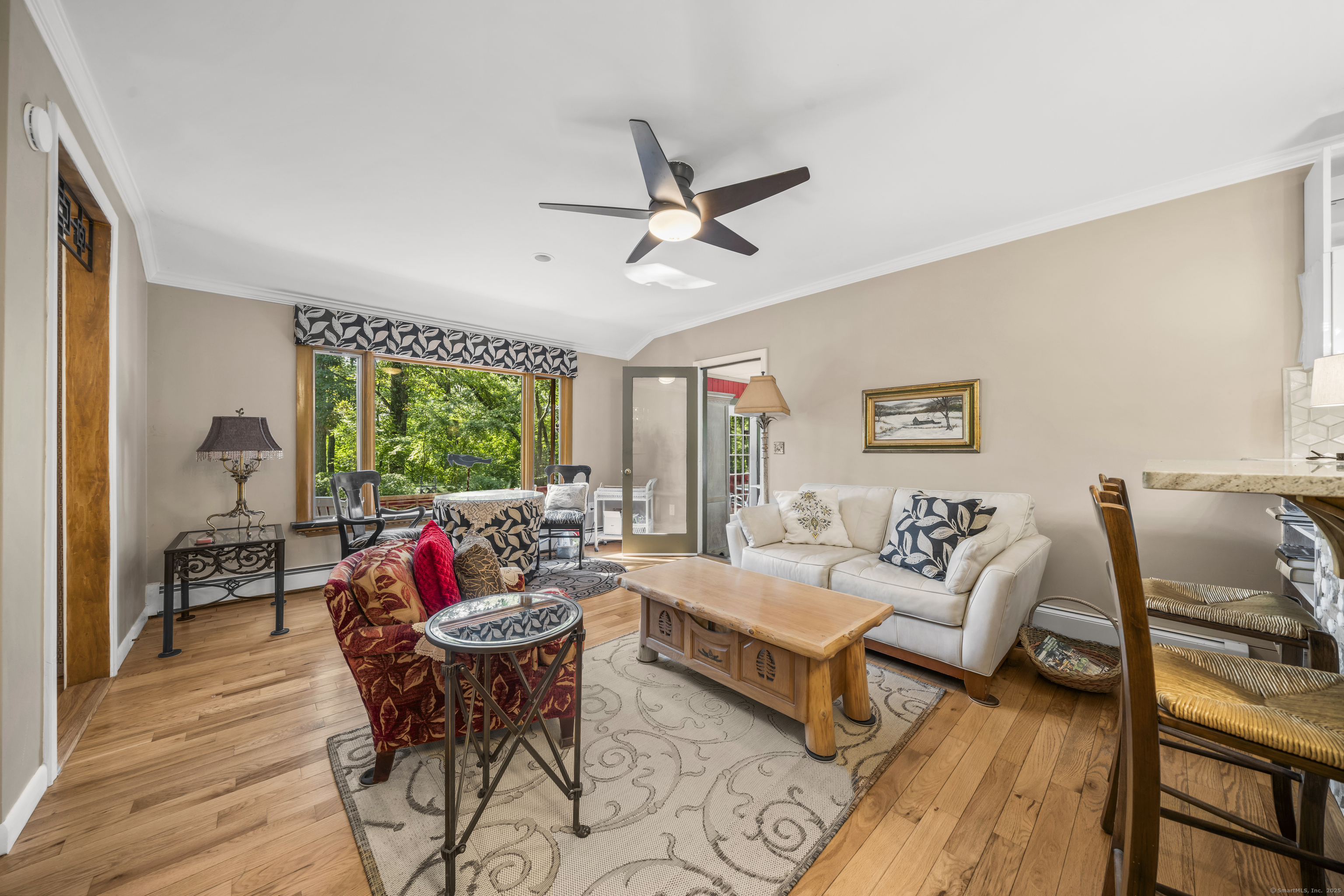 92 Kenmore Road Bloomfield, CT 06002 - Photo 7 of 38 a living room with furniture and a large window