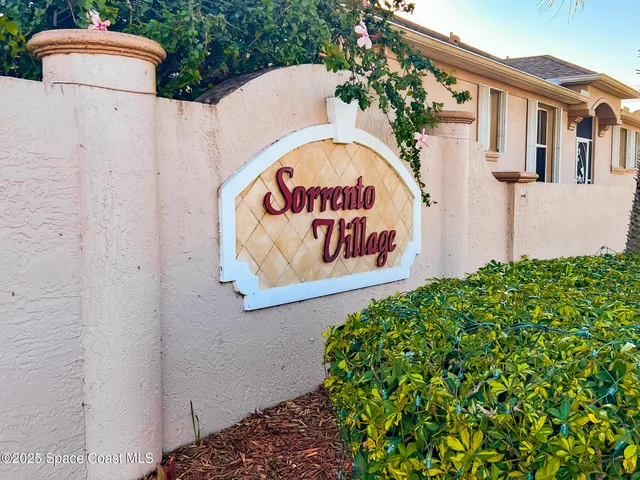 a sign on the side of a building