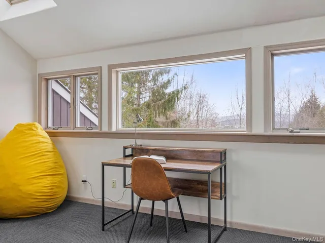 a view of a window in a room