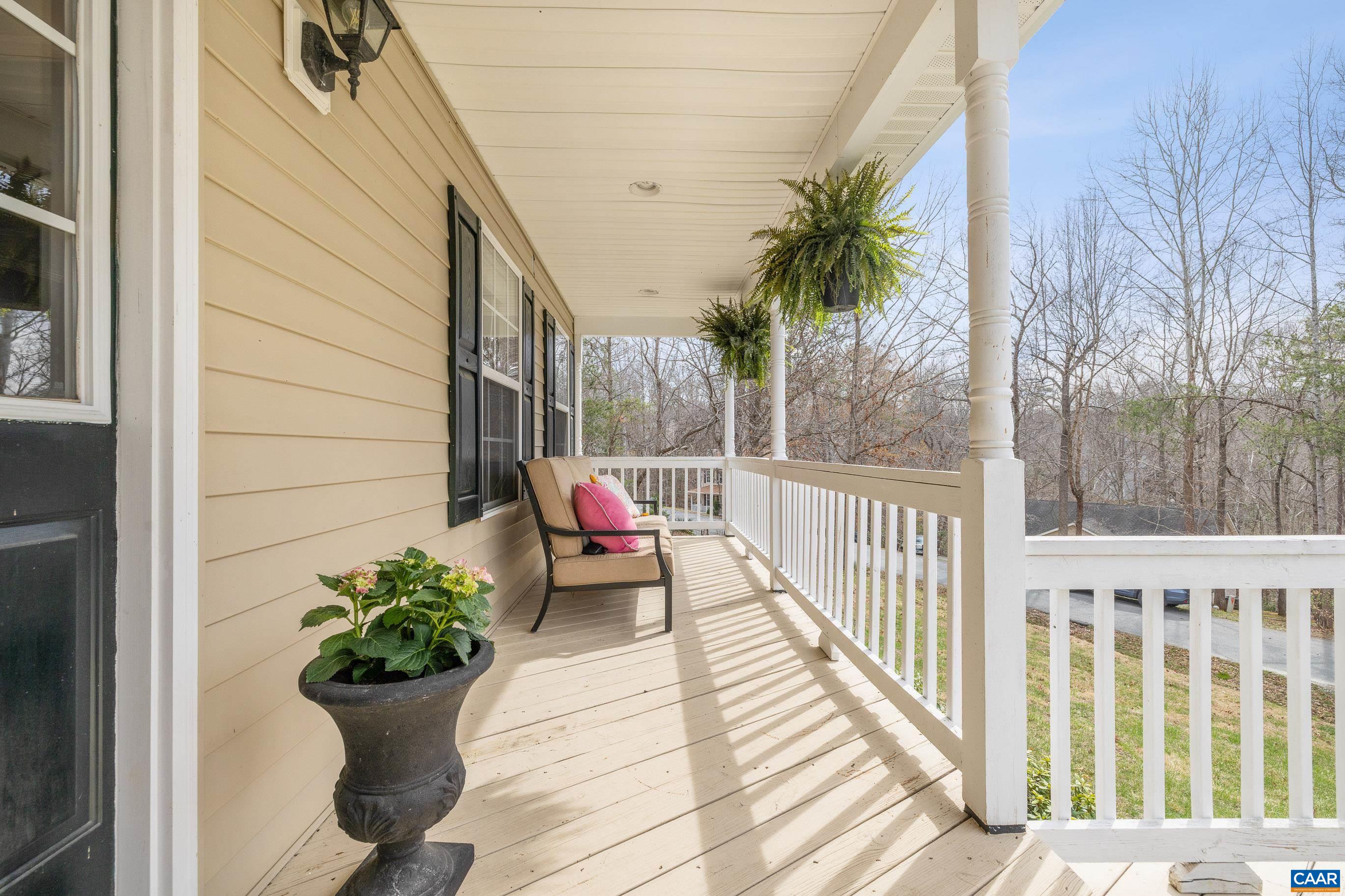 17 Hopi Way Palmyra, VA 22963 - Photo 2 of 36 a view of a balcony with potted plants