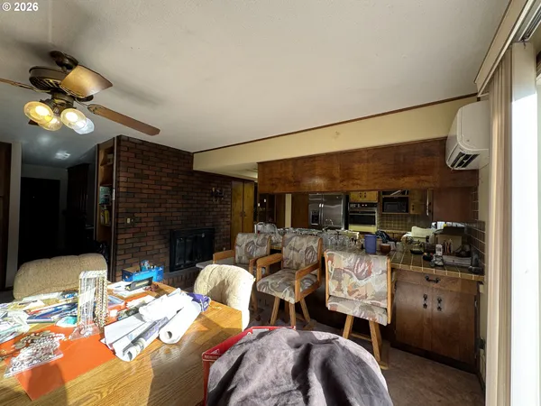 a view of living room with furniture