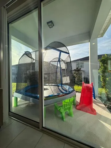 a outdoor view from a window