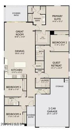$484,990 | 6617 East Fiddleneck Way, San Tan Valley, AZ 85140
