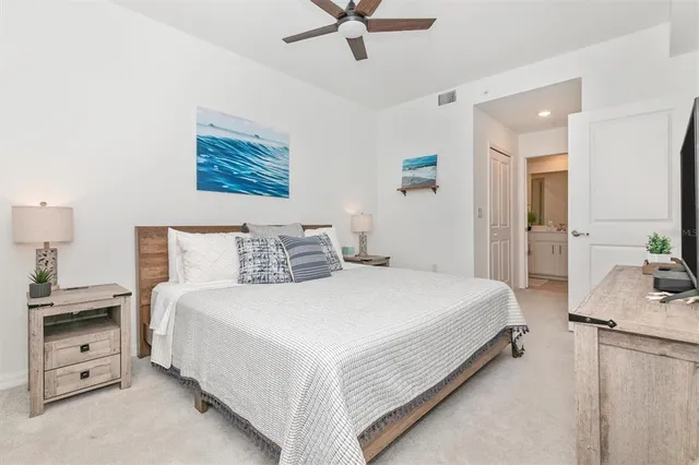 a front view of a building with street view