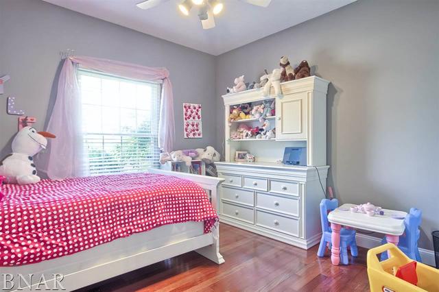 6762 Alexander Road Heyworth, IL 61745 - Photo 18 of 27 a bedroom with a bed and a dresser in it