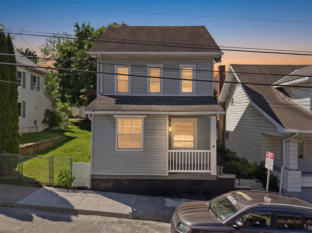 110 Messinger Street Bangor, PA 18013 - Photo 2 of 39 A charming residence with inviting curb appeal, featuring a welcoming porch.