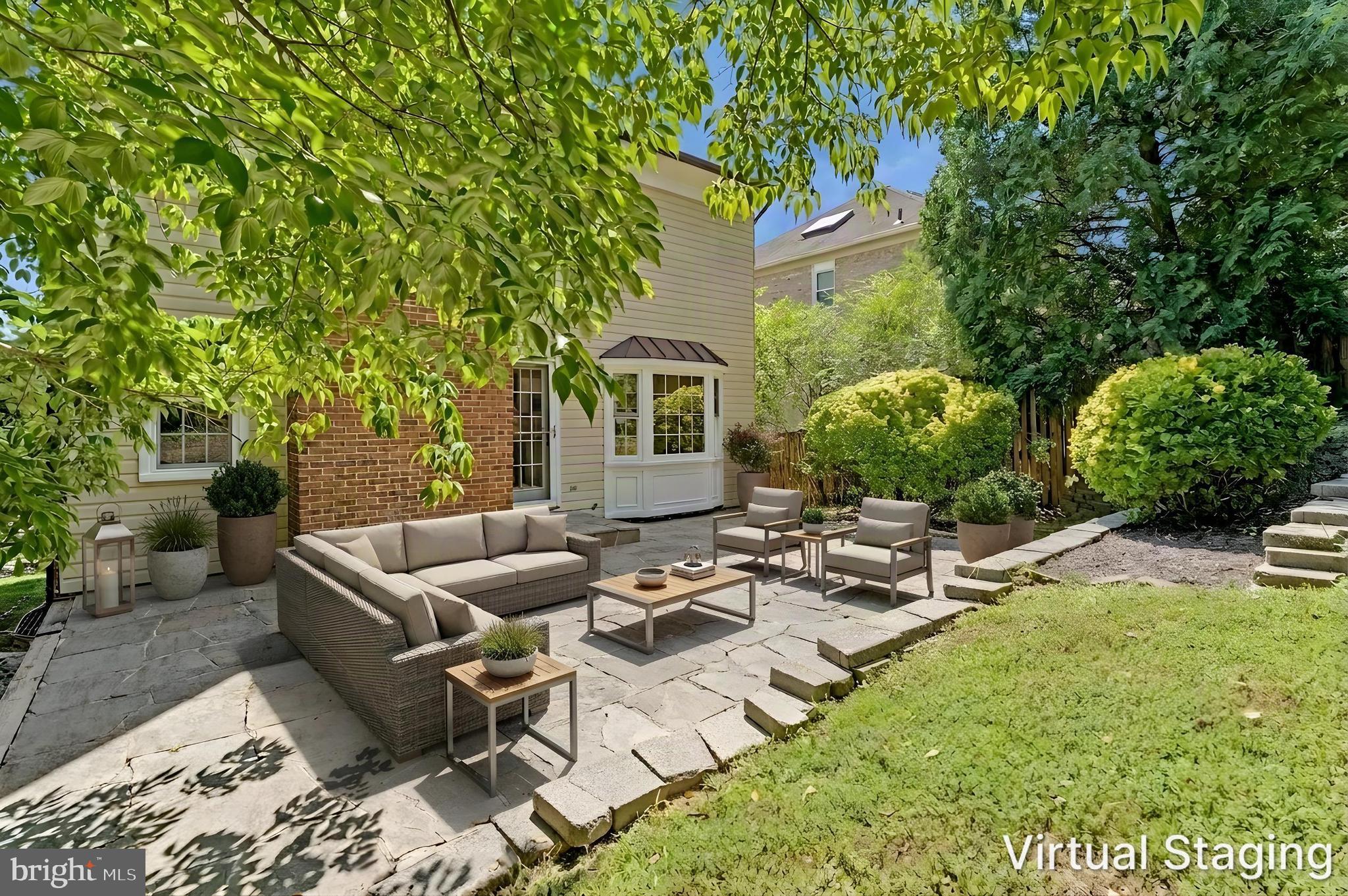 1138 Randolph Road McLean, VA 22101 - Photo 61 of 70 Virtually Staged Patio