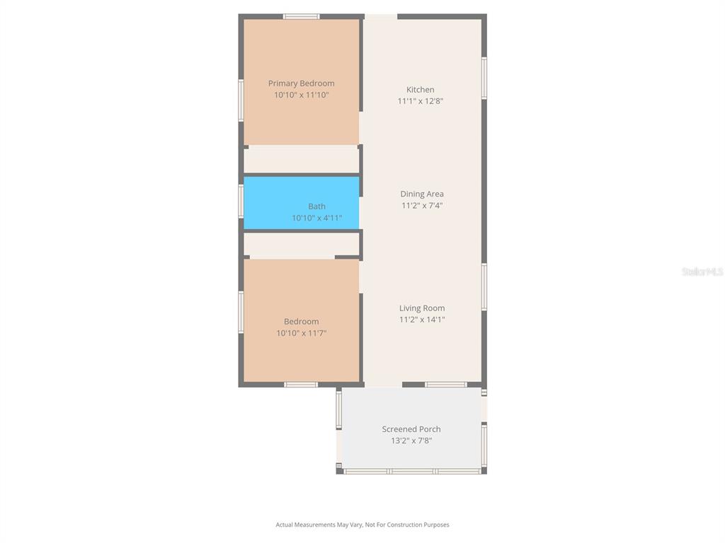 4489 Fishman Avenue Weeki Wachee, FL 34607 - Photo 19 of 29 a picture of a floor plan