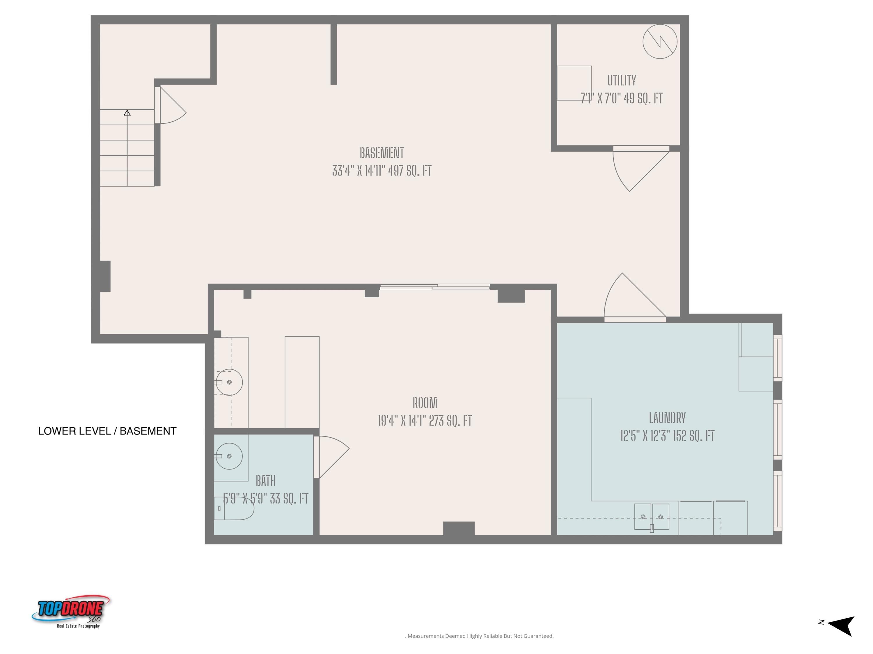 29322 Wellington Road West, Unit 111 Southfield, MI 48034 - Photo 34 of 35 34 floorplan bsmt 29322 wellington