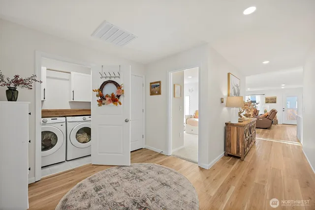 a view of a living room