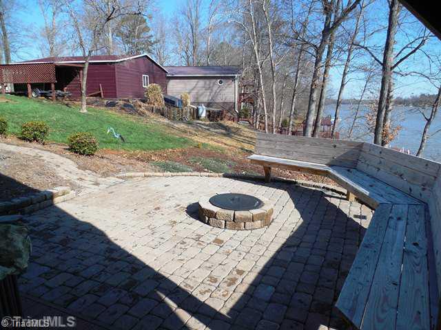 1503 Warf Road Lexington, NC 27292 - Photo 13 of 14 Yard/Garden. Lake Front Fire Pit