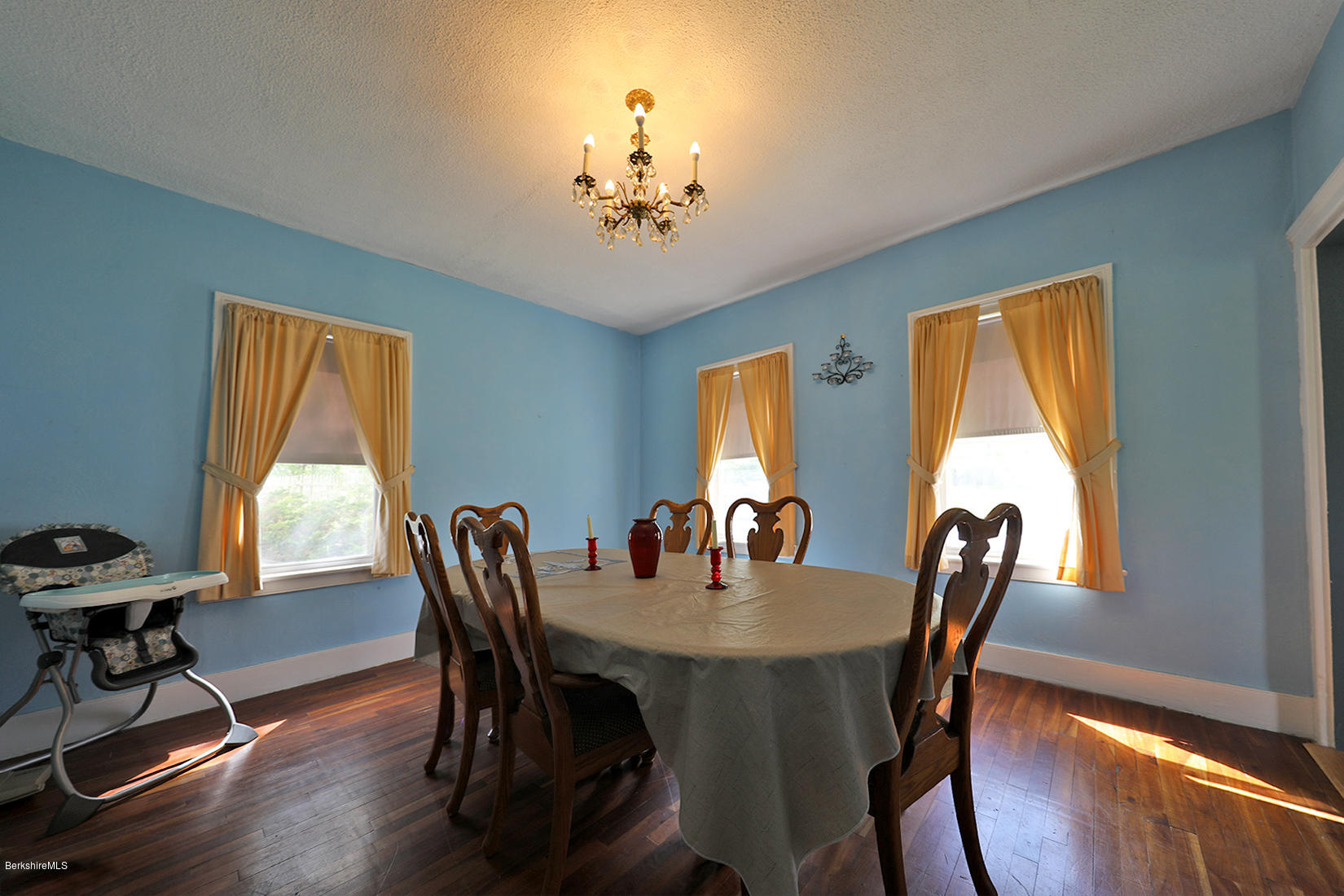 3 Lenox Road West Stockbridge, MA 01266 - Photo 11 of 20 a view of a dining room with furniture window and wooden floor