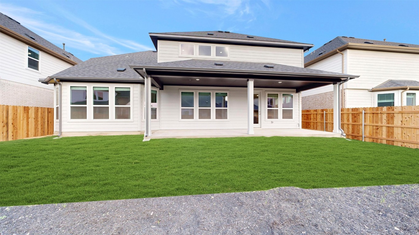 2029 Billings Way Leander, TX 78641 - Photo 26 of 29 a view of a house with a backyard