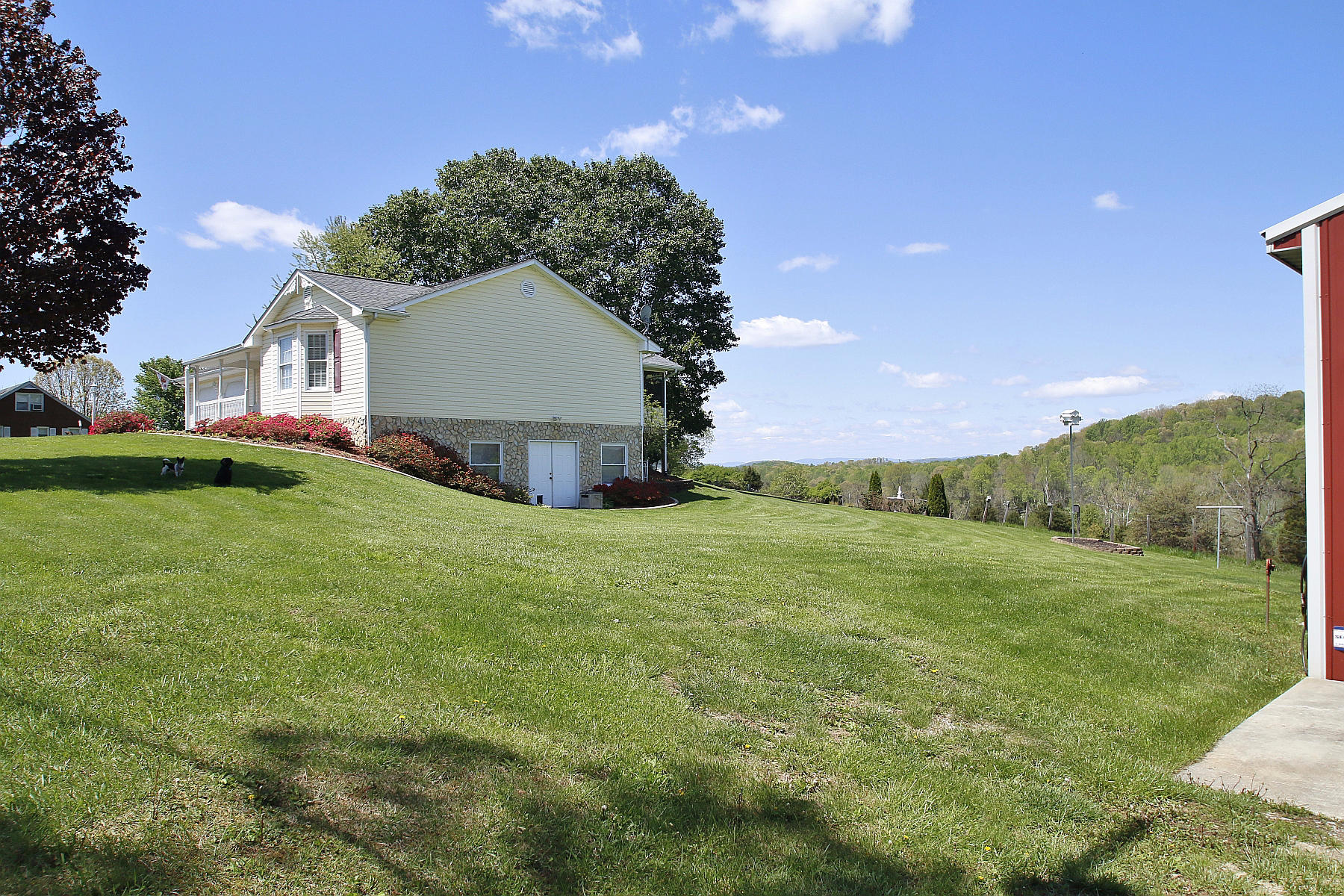 1883 Mill Iron Road Goodview, VA 24095 - Photo 53 of 56 a view of a house with a big yard