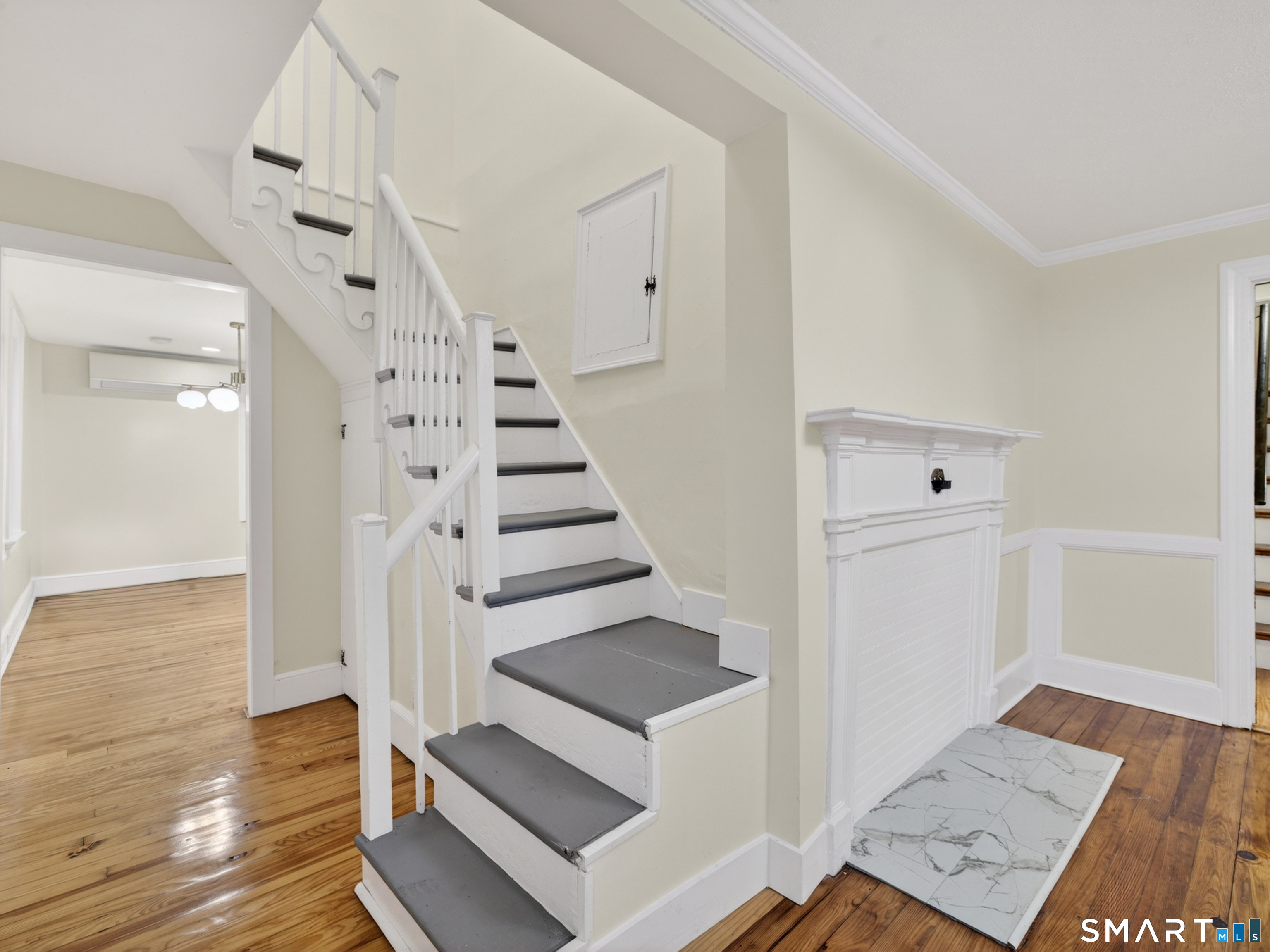 380 Main Street Meriden, CT 06451 - Photo 19 of 40 a view of entryway with wooden floor
