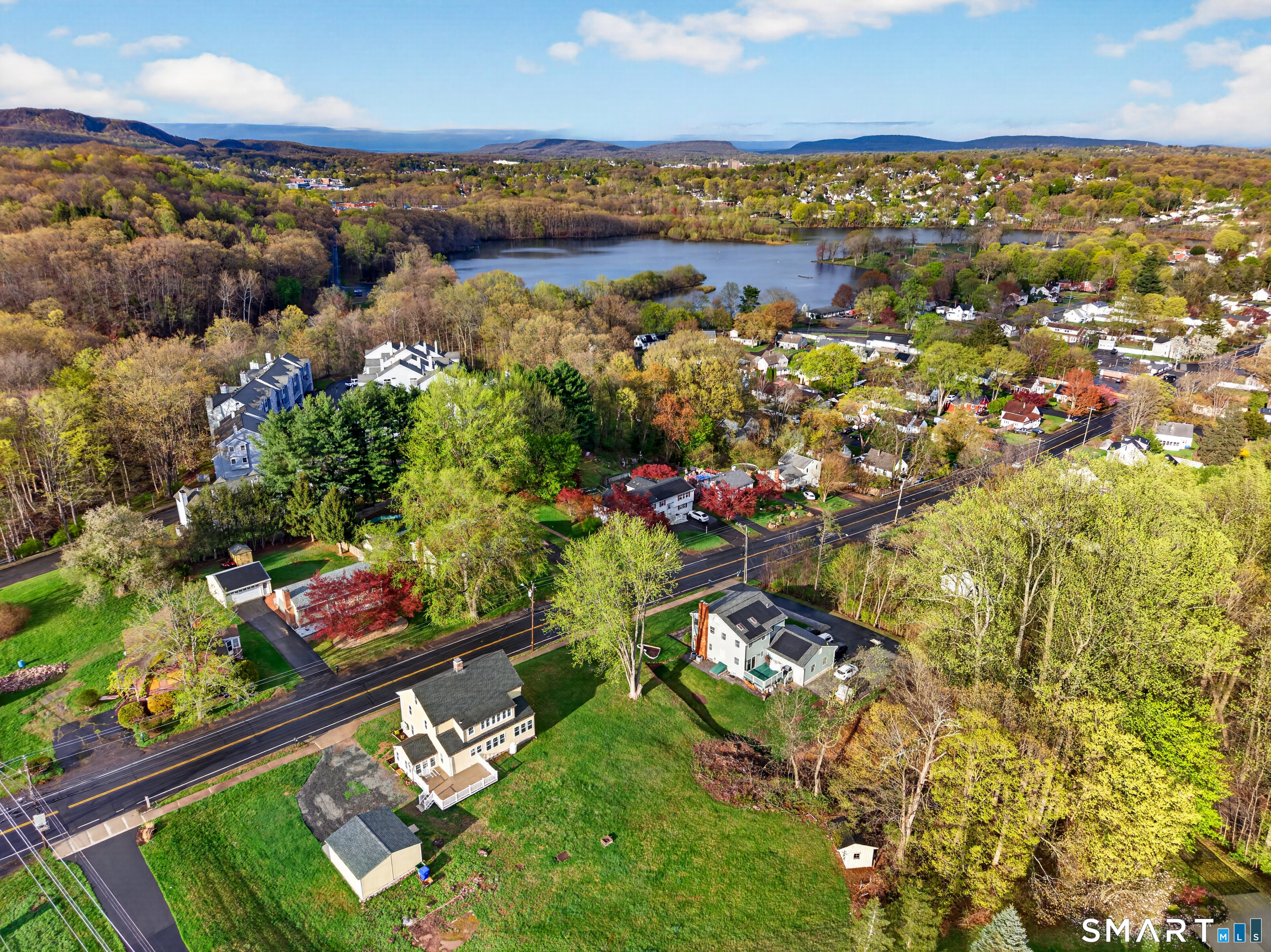 380 Main Street Meriden, CT 06451 - Photo 37 of 40 a city view with lake view