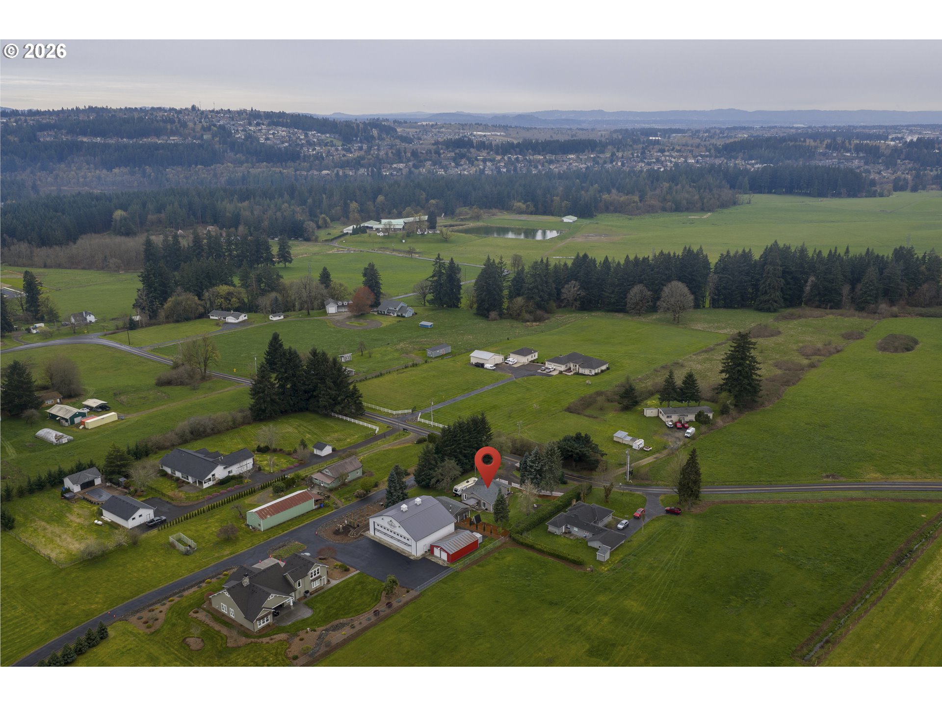 615 Northeast 257th Avenue Camas, WA 98607 - Photo 46 of 48 a view of a house with a garden