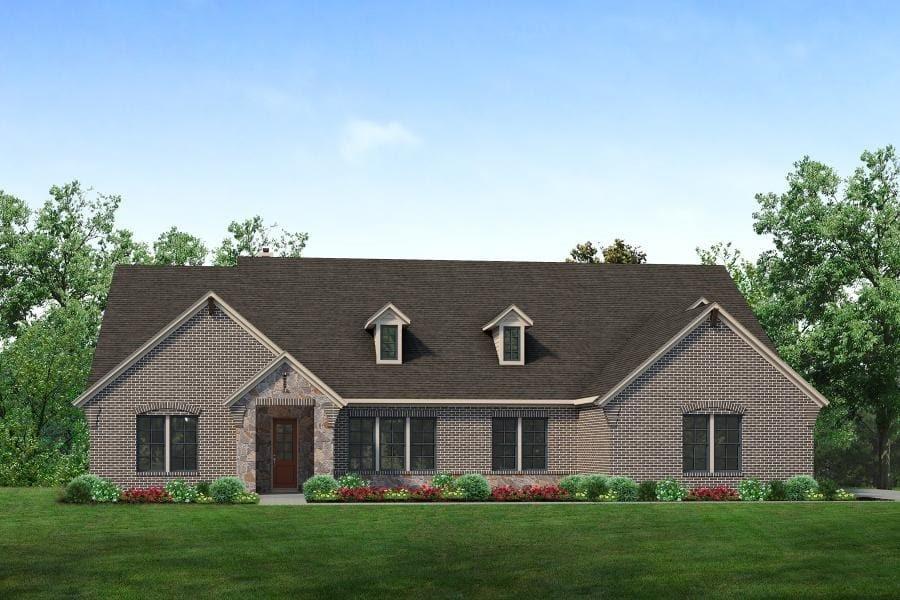 2321 Quartz Street Krum, TX 76249 - Photo 2 of 19 a view of outdoor yard and front view of a house