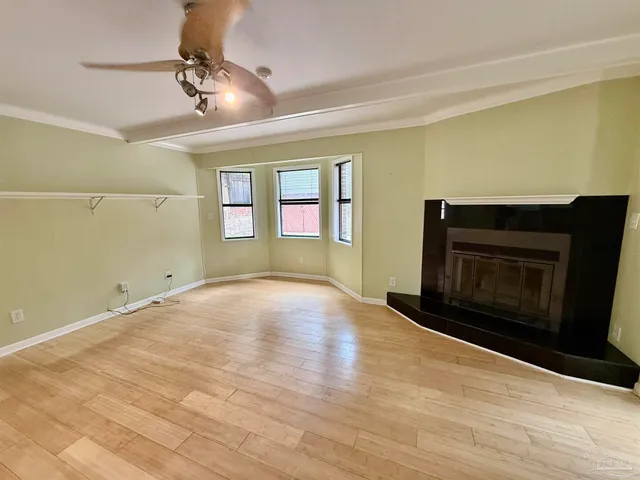 a view of livingroom with hardwood floor and window