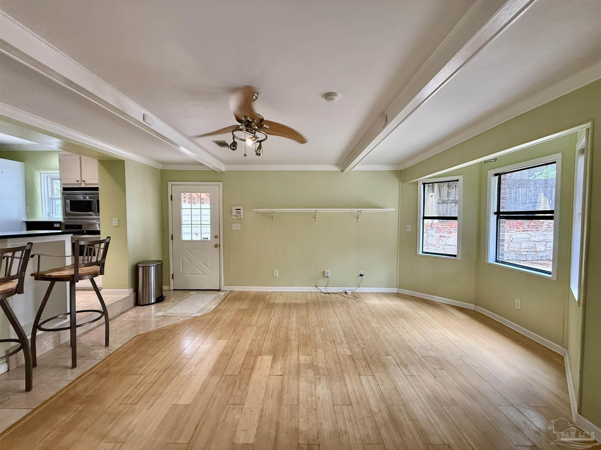 1717 Yates Avenue Pensacola, FL 32503 - Photo 43 of 47 a view of livingroom with hardwood floor and window