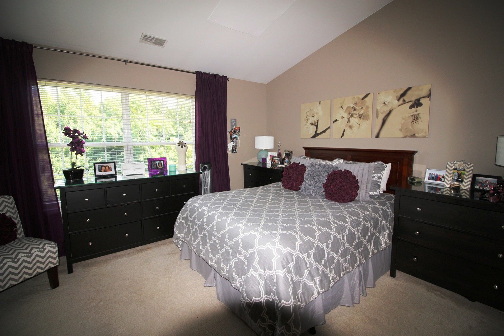 1334 Grandview Court Algonquin, IL 60102 - Photo 12 of 21 a bed sitting in a bedroom next to a window