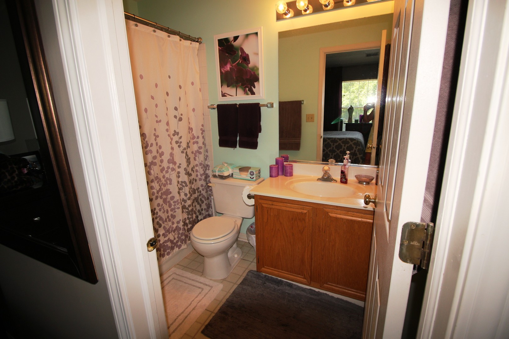 1334 Grandview Court Algonquin, IL 60102 - Photo 13 of 21 a bathroom with a sink and a mirror