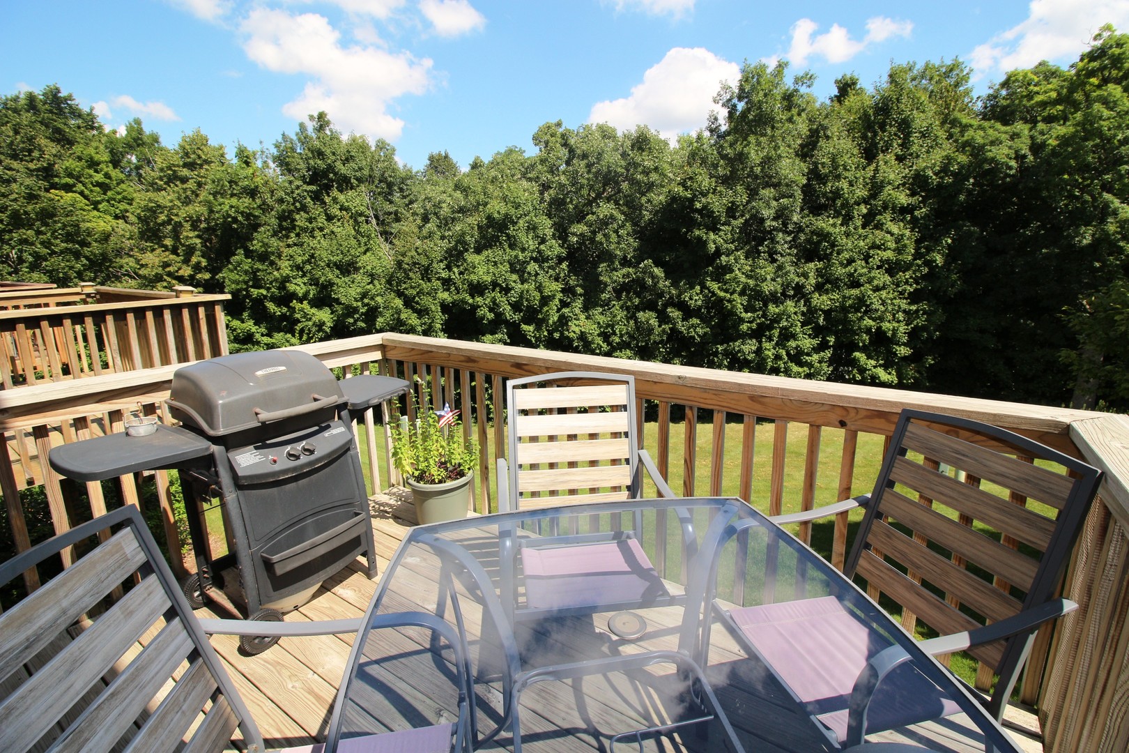 1334 Grandview Court Algonquin, IL 60102 - Photo 9 of 21 a view of a chairs and table on the deck