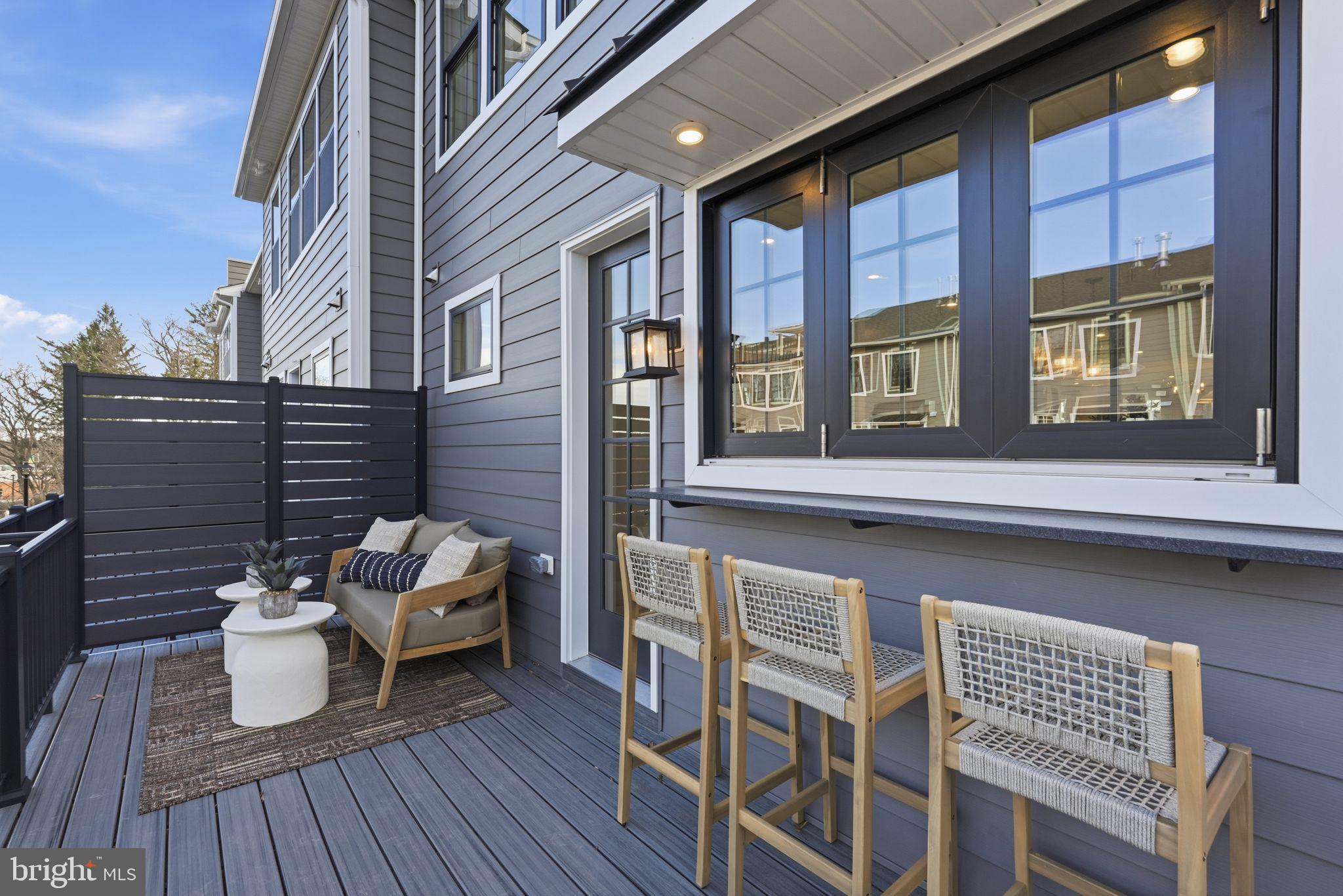 405 Pennybrook Court, Unit 3 Flourtown, PA 19031 - Photo 18 of 31 a view of a two chairs in the roof deck