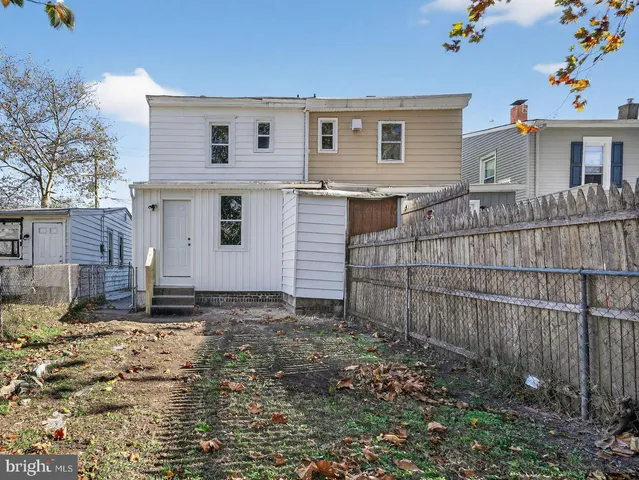 a backyard of a house