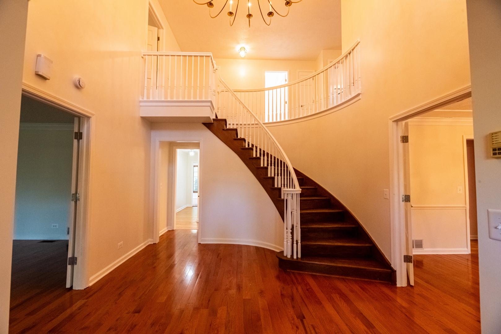 3021 35th Street Oak Brook, IL 60523 - Photo 5 of 32 a view of entryway with wooden floor