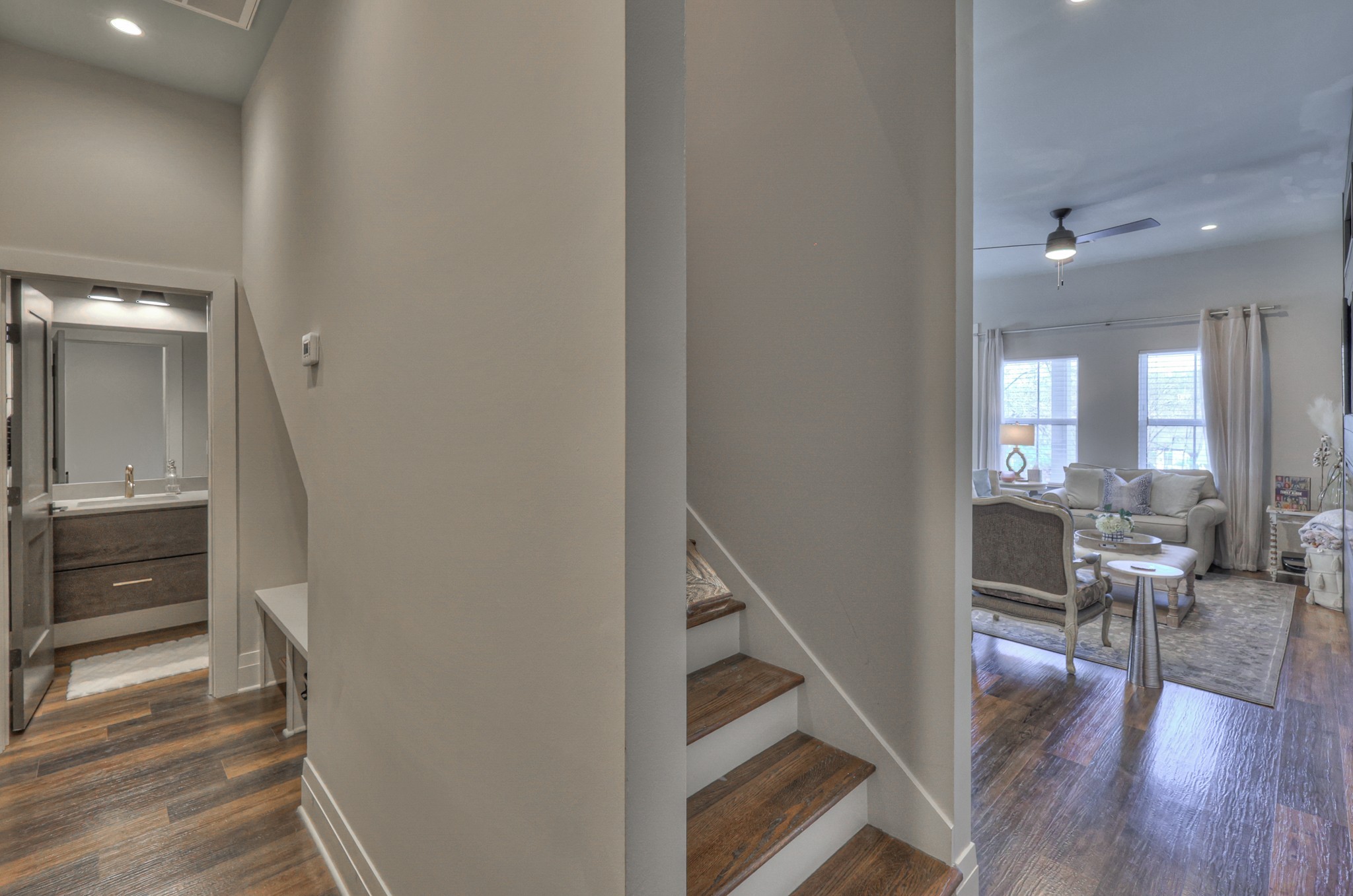 1108 Noble Loop Nashville, TN 37211 - Photo 17 of 45 a view of a livingroom with wooden floor and furniture