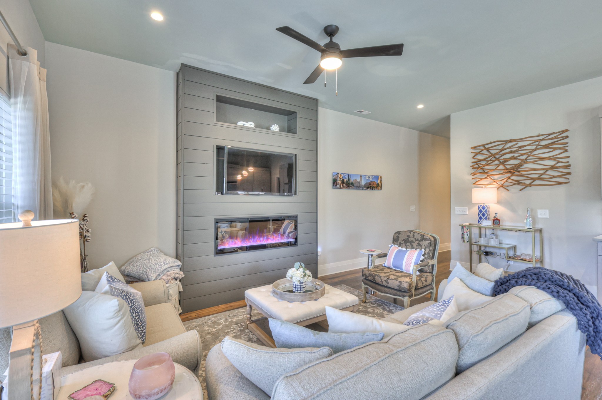 1108 Noble Loop Nashville, TN 37211 - Photo 5 of 45 a living room with furniture and a flat screen tv