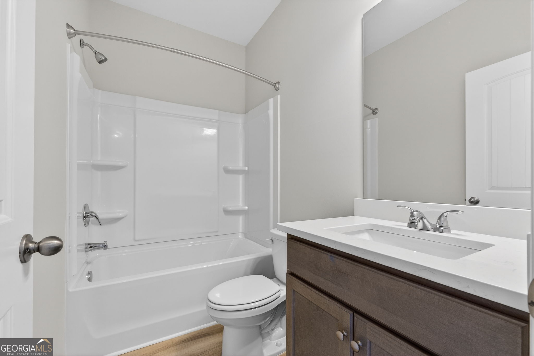 207 Riverview Road Franklin, GA 30217 - Photo 19 of 24 a bathroom with a sink a toilet and shower