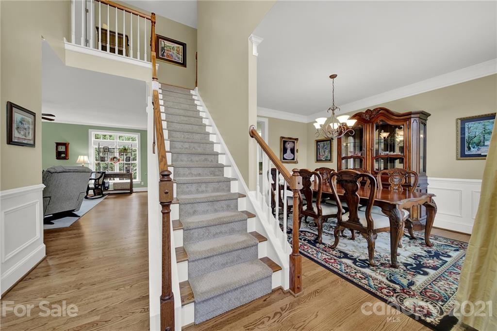 4509 Shadow Moss Circle Fort Mill, SC 29708 - Photo 2 of 43 a view of a livingroom with furniture and staircase