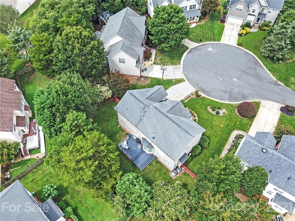 4509 Shadow Moss Circle Fort Mill, SC 29708 - Photo 43 of 43 an aerial view of a house with garden space and street view