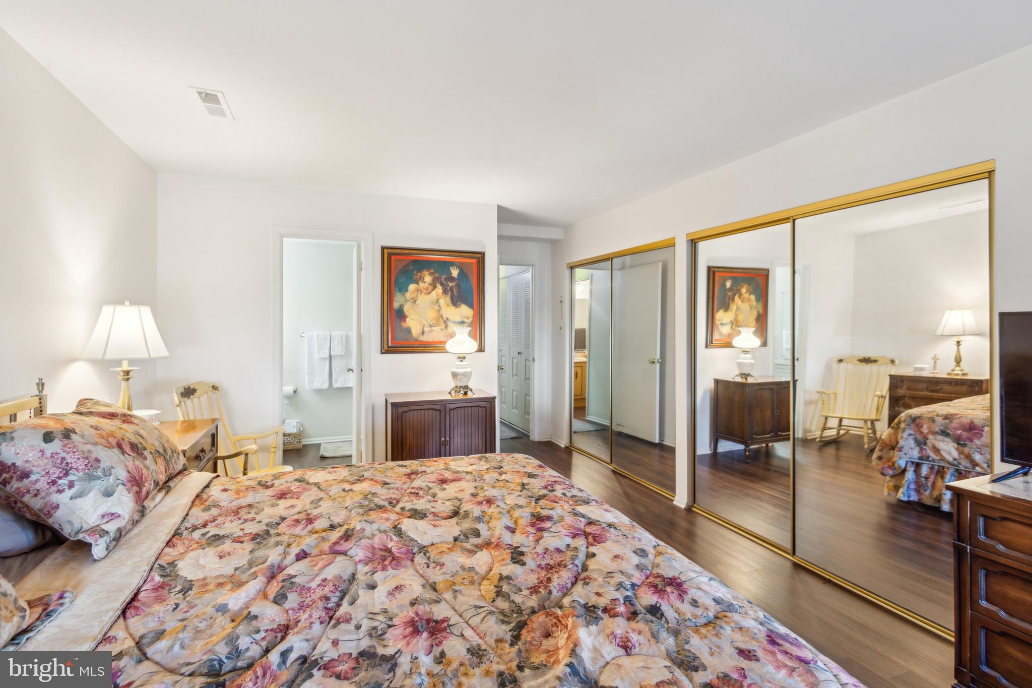 48 Eddystone Way Mount Laurel, NJ 08054 - Photo 21 of 30 a spacious bedroom with a bed and a dresser in it