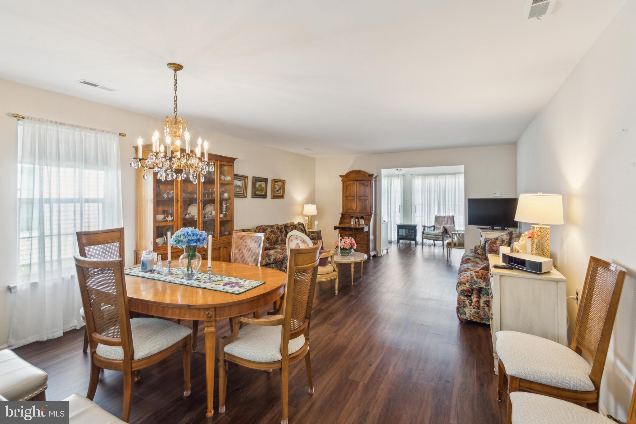 48 Eddystone Way Mount Laurel, NJ 08054 - Photo 9 of 30 a view of a dining room with furniture window and wooden floor