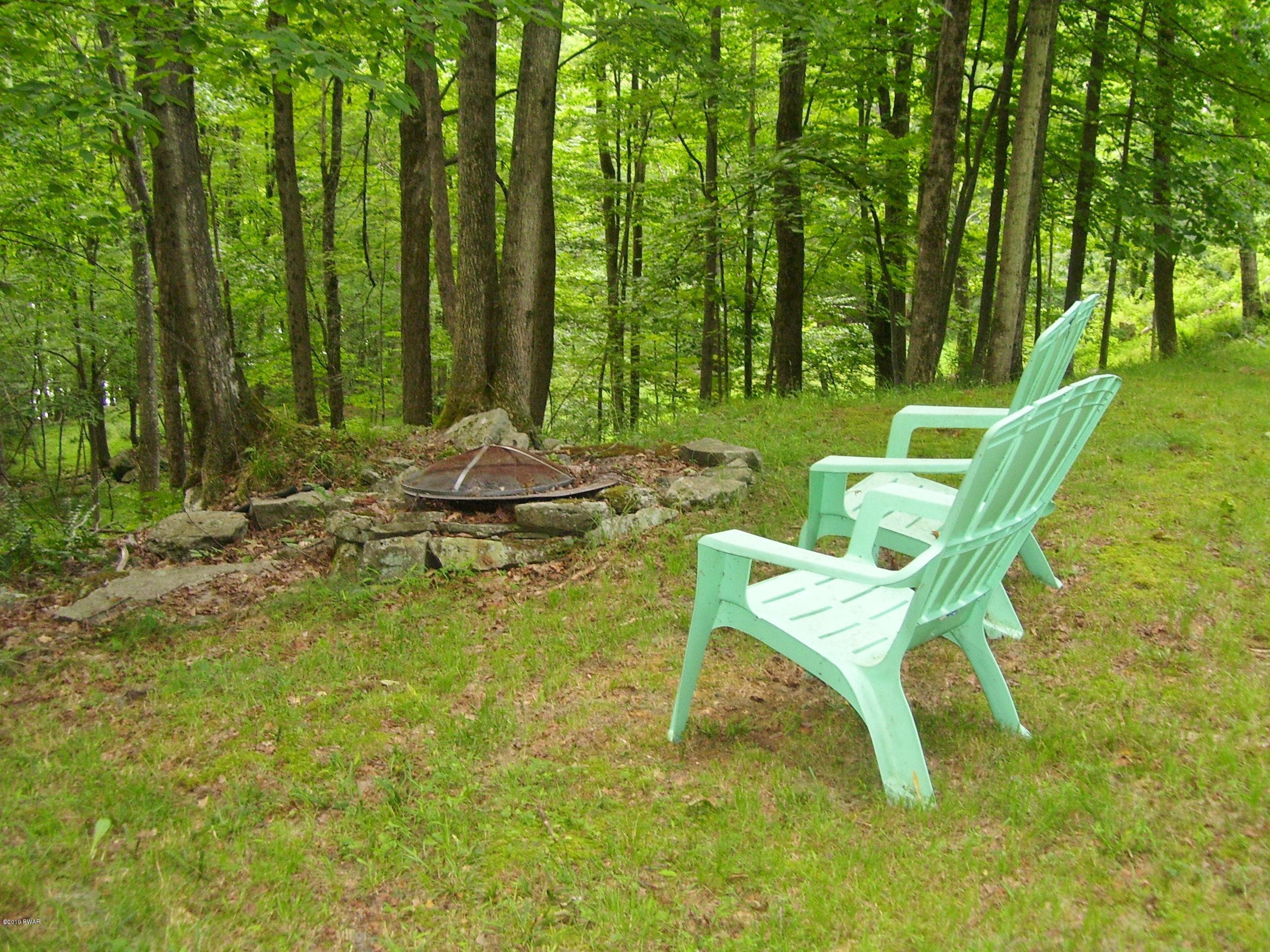 26 Ferris Road Hawley, PA 18428 - Photo 42 of 52 Fire Pit in Side Yard