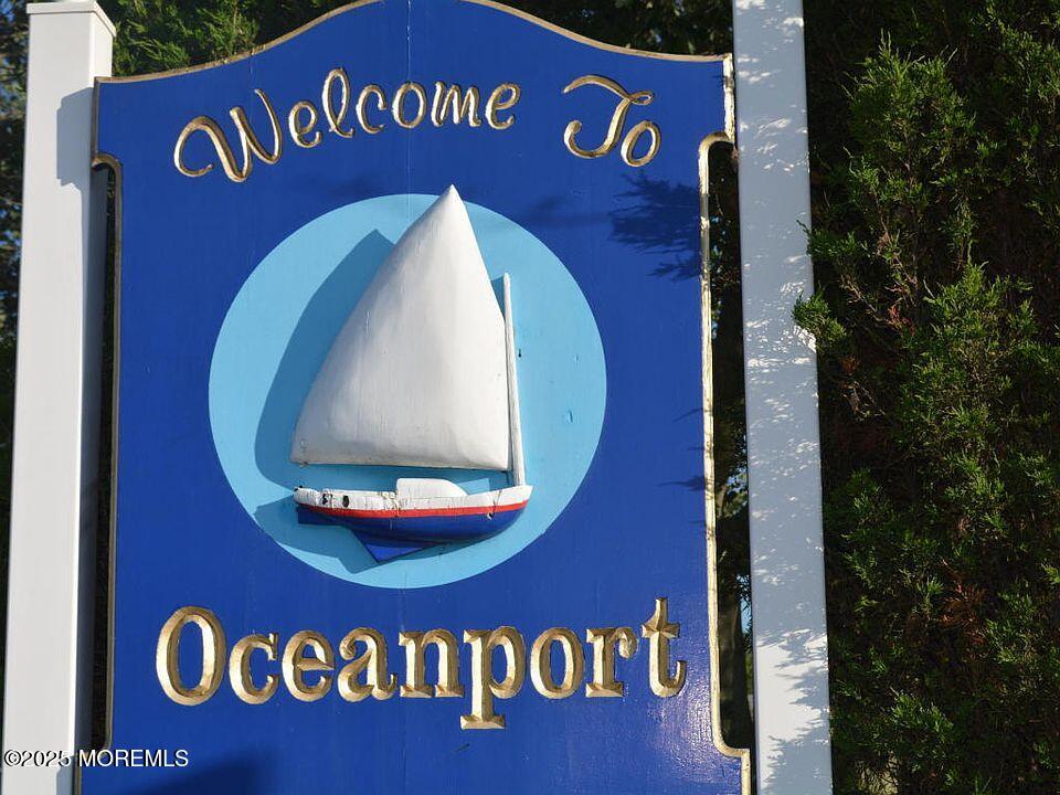 40 Riverside Avenue Oceanport, NJ 07757 - Photo 48 of 62 a view of a street sign