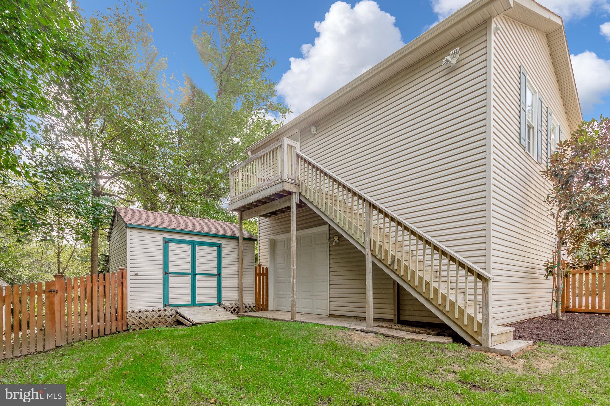 2018 Elmwood Road Annapolis, MD 21409 - Photo 4 of 29 Rear of 2 story detached garage & shed