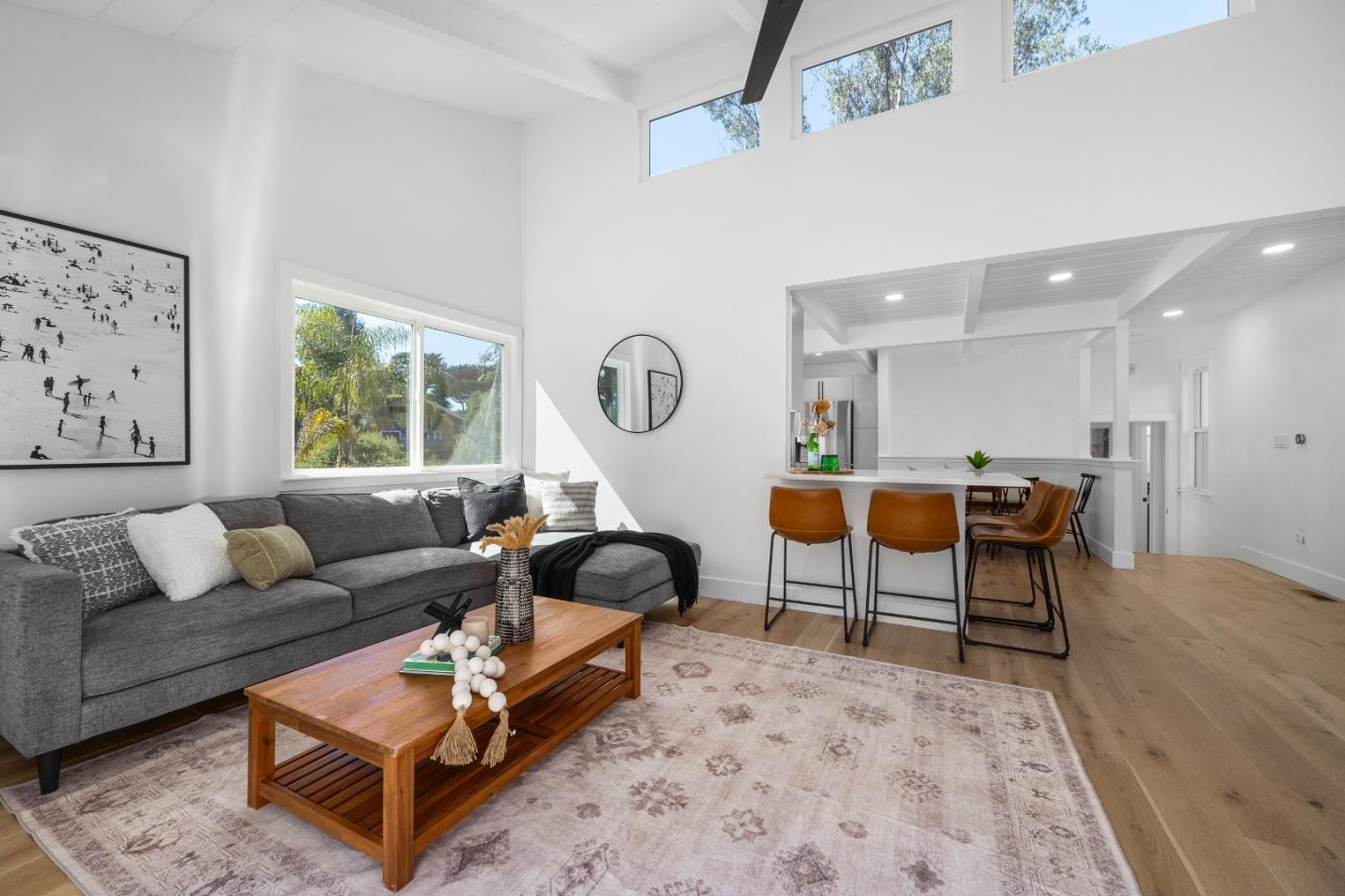 305 Sumner Avenue Aptos, CA 95003 - Photo 9 of 22 a living room with furniture and a large window