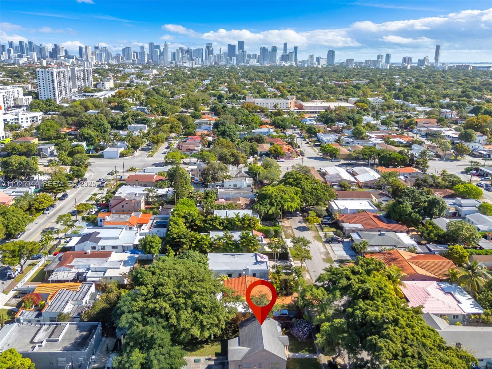 2271 Southwest 11th Street Miami, FL 33135 - Photo 17 of 17 an aerial view of residential houses with city view