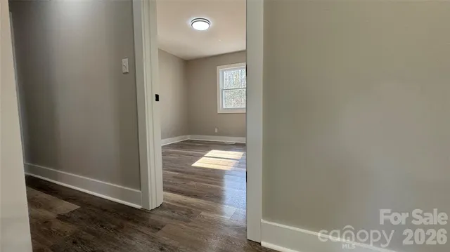 a view of empty room